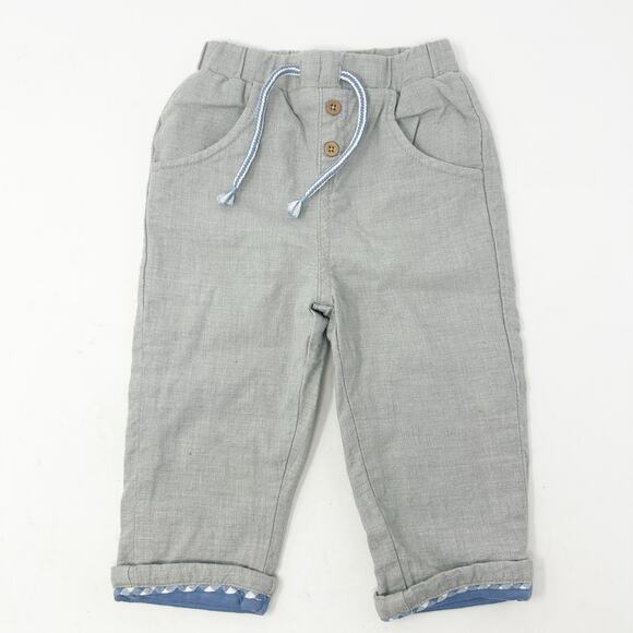 Cadet Rousselle Toddler Boys‎ Long Sleeve Henley Top & Pants Outfit Set Size 18M - Picture 2 of 7